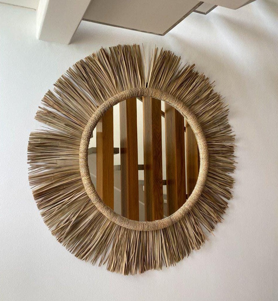 Miroir en Paille